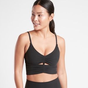 Athleta Cinch Longline Bra L
